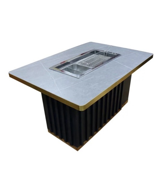 Bàn Lẫu Không Khói, Khây Lẩu Hình Chữ Nhật