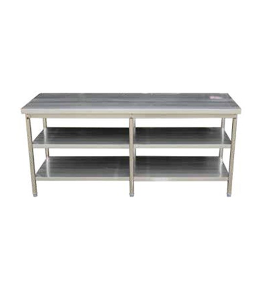 Bàn Inox 1800 – 2 tầng