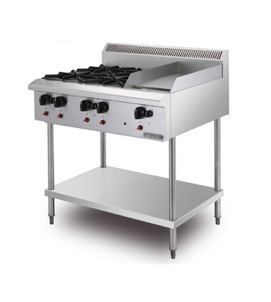 Bếp âu có chiên phẳng Berjaya OB4GG1BFS-17