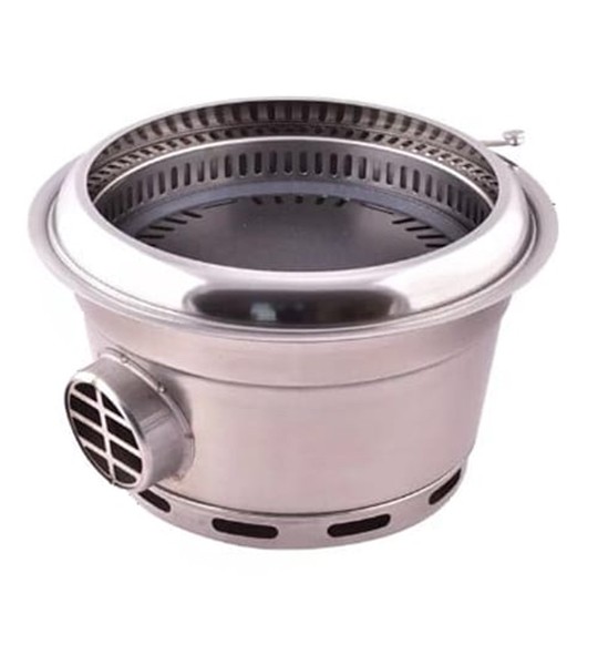 Mẫu bếp nướng Hàn Quốc hút dưới KHQ- A01